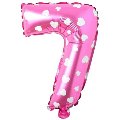Folyo Balon Pembe 7 16 İnç 36 Cm